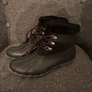 NEW Size 6 Women's Black Sperry Boots